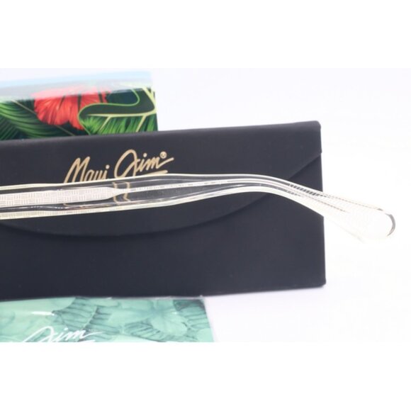 Maui Jim Joy Ride M J841-21D Light Pink Oval Sunglasses Brown polarized Lens - Picture 5 of 8